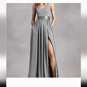 White by Vera Wang VW360214 for Davids Bridal Mercury Bridesmaid dress 10